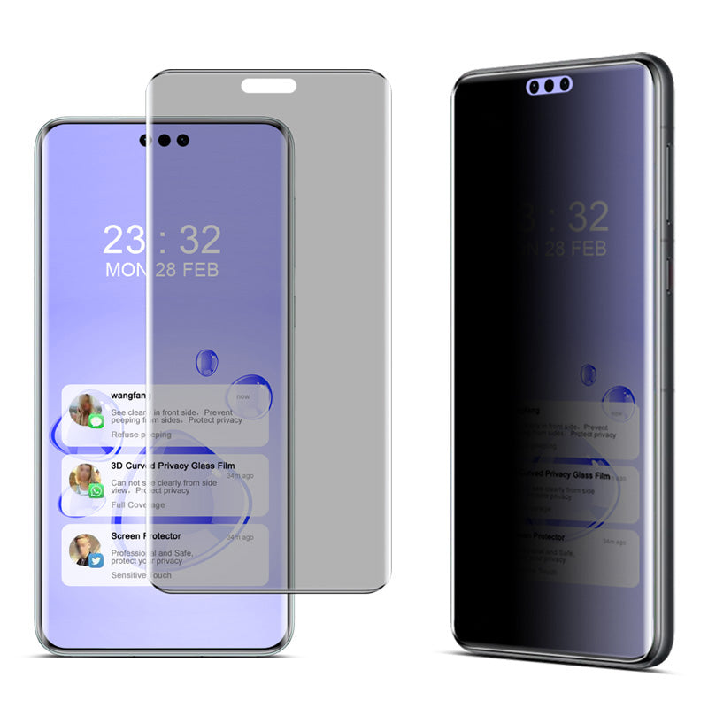 IMAK For Huawei Mate 60 Pro / Mate 60 Pro+ Screen Protector Privacy 3D Curved Shatterproof Film IMAK For Huawei Mate 60 Pro / Mate 60 Pro+ Screen Protector Privacy 3D Curved Shatterproof Film